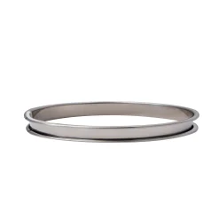 De Buyer Stainless Steel Tart Ring, 20cm