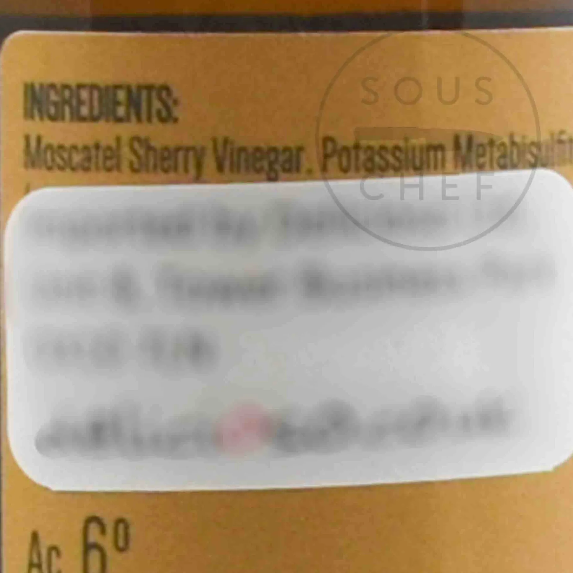 Dios Baco Moscatel Sherry Vinegar, 250ml