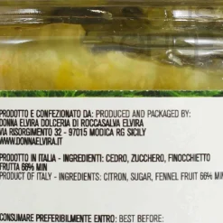 Donna Elvira Citron and Fennel Marmalade, 210g