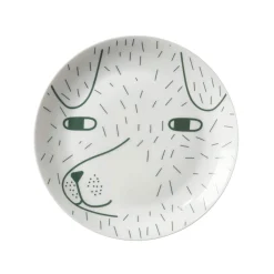 Donna Wilson Scamp Dog Plate, 21cm