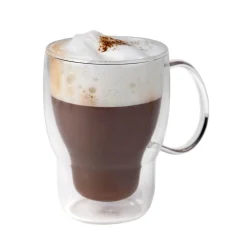 Double-Walled Borosilicate Glass Mug