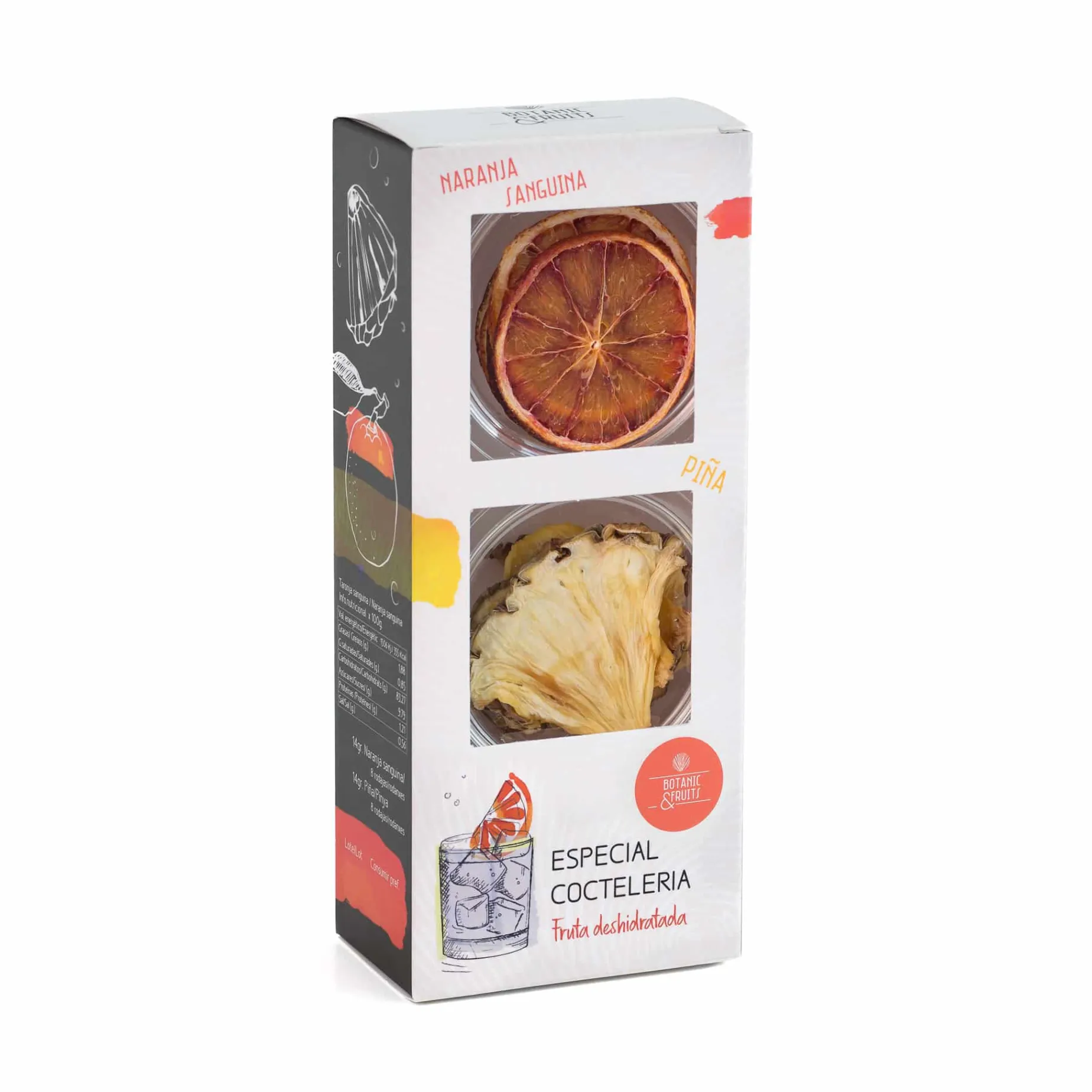 Dried Blood Orange & Pineapple Slices, 28g