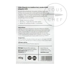Dried Chipotle Chillies, 40g