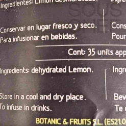 Dried Lemon Slices in Jar, 55g