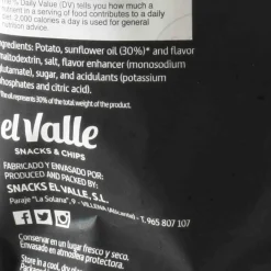 el Valle Black Truffle Crisps, 150g