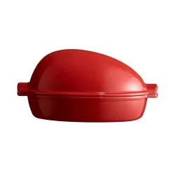 Emile Henry Red Chicken Brick Cooker, 9 Litre