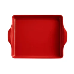 Emile Henry Red Focaccia Bread Baker, 41x32cm