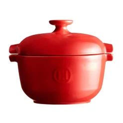 Emile Henry Red Rice Cooking Pot, 2.5 Litre