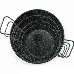 Enamelled 4 Person Paella Pan, 26cm