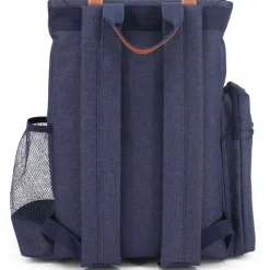 Escapade Navy Picnic Backpack, 4 Person
