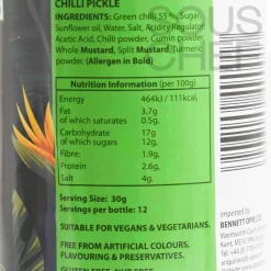 Ferns' Chilli Pickle, 380g