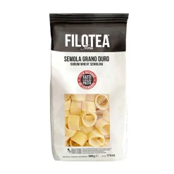 Filotea Calamarata Durum Wheat Semolina Pasta, 500g