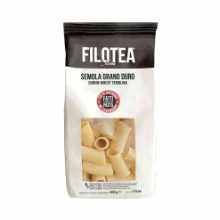 Filotea Rigatoni Durum Wheat Semolina Pasta, 500g