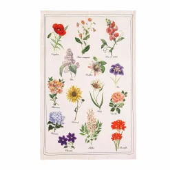 French Tea Towel - Herbier