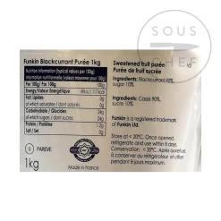 Funkin Blackcurrant Puree, 1kg