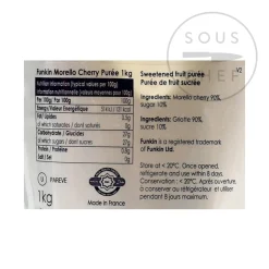 Funkin Morello Cherry Puree, 1kg