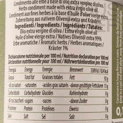 Galantino Puglian Aromatic Herbs "Beltocco" Extra Virgin Olive Oil, 100ml