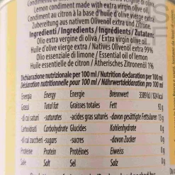 Galantino Puglian Lemon Extra Virgin Olive Oil, 100ml