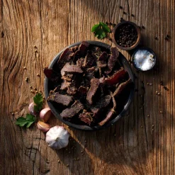 Garlic Pepper Biltong Slices, 250g