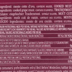 Giusti Saba Cooked Grape Must, 250ml