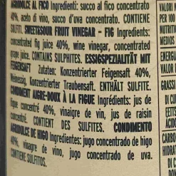 Giusti Sweet and Sour Figs Condiment, 250ml