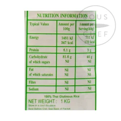 Glutinous Sticky Rice, 1kg