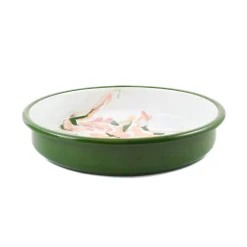 Green Marble Enamel Round Roasting & Serving Dish, 28cm