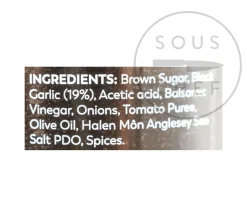 Halen Mon Black Garlic Ketchup, 310g