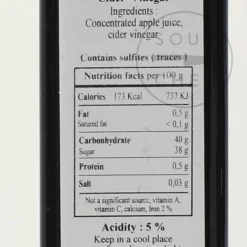 Huilerie Beaujolaise 2 Year Aged Fruit Vinegar Cider, 250ml