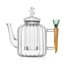 Ichendorf Milano Carrot Handle Optic Teapot