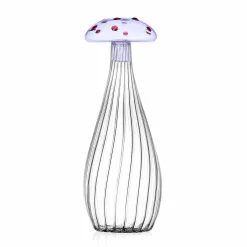 Ichendorf Milano Pink Mushroom Optic Bottle, 1.15litre
