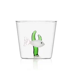 Ichendorf Milano White Fish with Coral Tumbler, 300ml