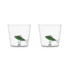 Ichendorf Set of 2 Green Sardine Tumblers, 300ml
