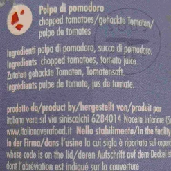 Italianavera Chopped Tomatoes in Botanical Tin, 400g