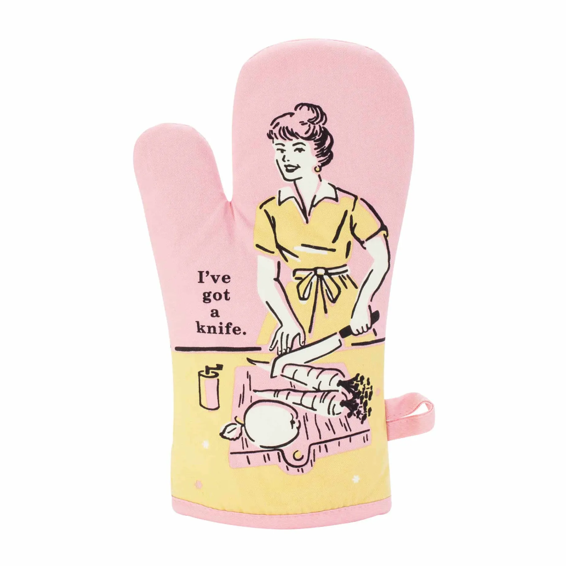 I've Got a Knife Double Sided Oven Mitt