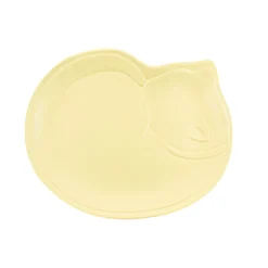 Ivory Cat Japanese Large Plate, 28cm