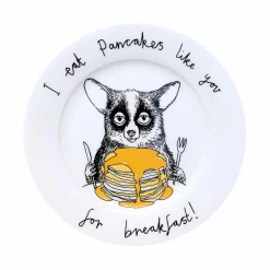 Jimbob Art I Eat Pancakes Like You For Breakfast! Side Plate, 20cm