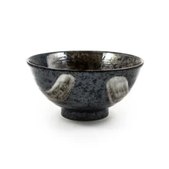 Karasuba-Iro Large Rice Bowl, 15.7cm