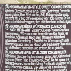 Kikkoman Mirin-Style Sweet Cooking Seasoning, 125ml