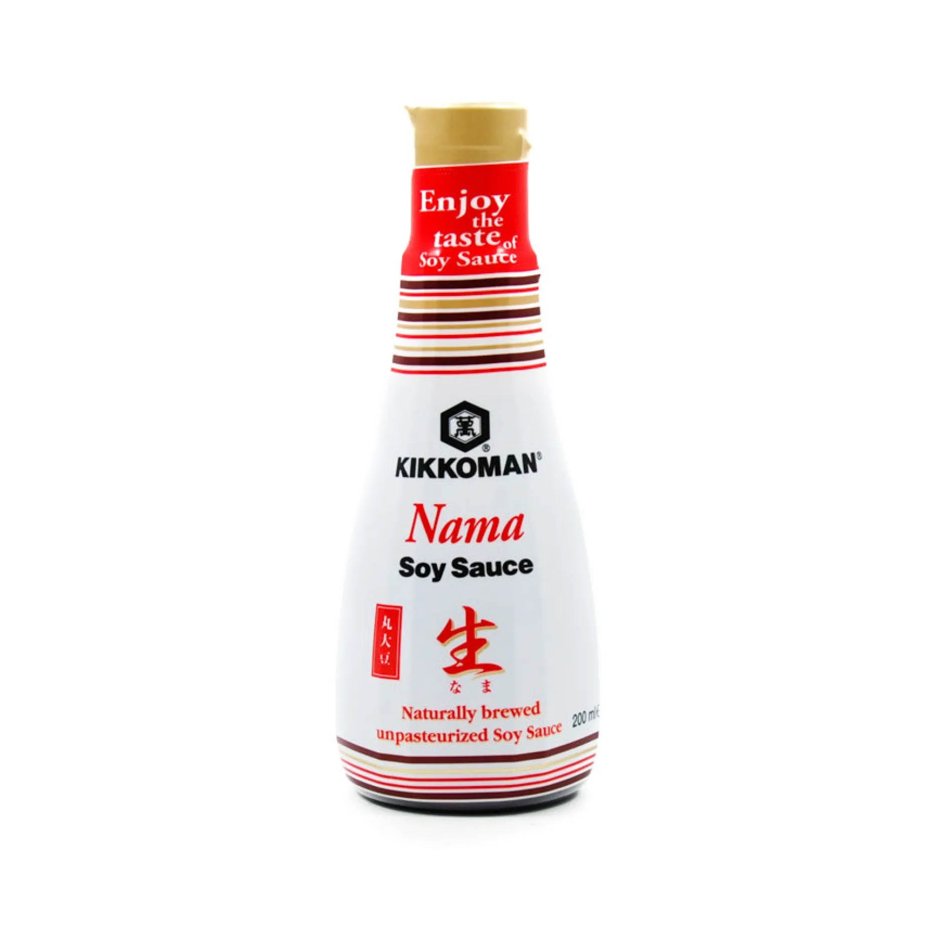 Kikkoman Nama Soy Sauce - Raw Unpasteurised, 200ml