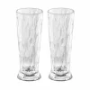 Koziol Large 'Unbreakable Glass' Beer Glasses, Set of 2