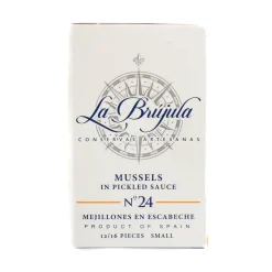 La Brujula Galician Mussels in Escabeche, 110g