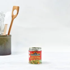 La Costena Sliced Green Jalapeno Peppers, 199g