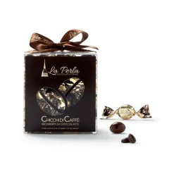 La Perla di Torino Dark Chocolate Coated Coffee Beans, 120g