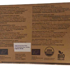 Ladolea Set of 2 Organic Greek Extra Virgin Olive Oil & Sweet Vinegar, 80ml