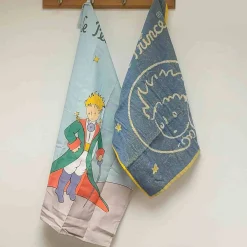 Le Petit Prince Washcloth & Tea Towel with Gift Box