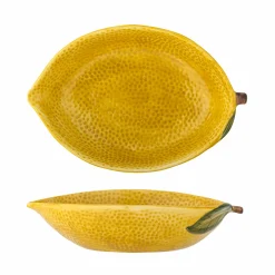 Lemon Shallow Bowl, 26cm