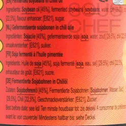 LGM Fermented Soybean in Chilli Oil, 280g