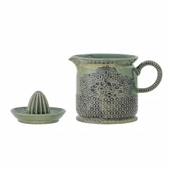 Liselu Green Floral Lemon Juicer