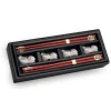 Lucky Cats Chopstick & Rest Set, 4 Pairs